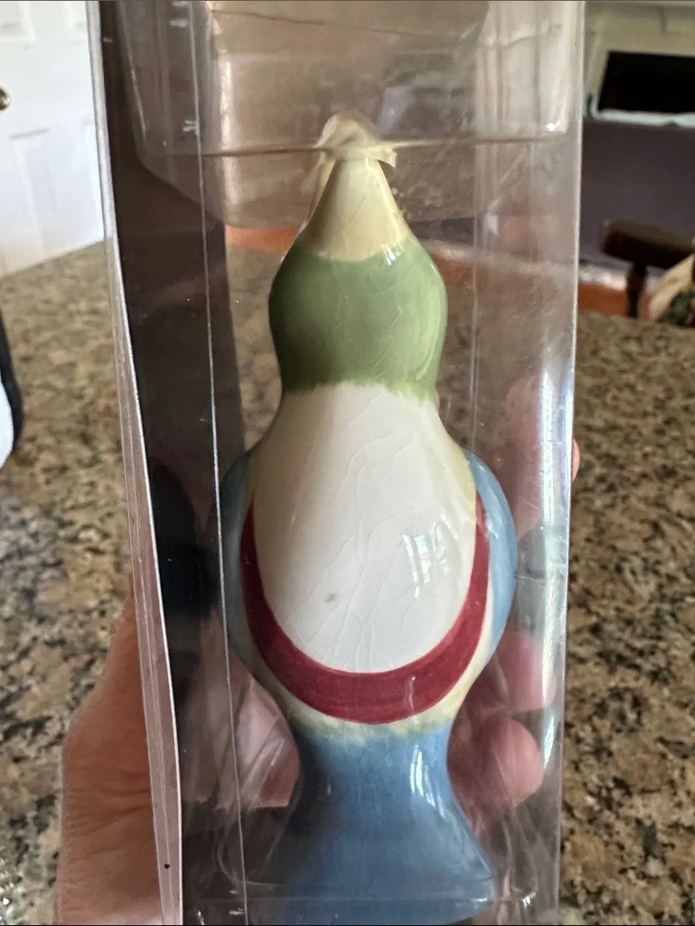 Pfaltzgraff Pie Bird Vent Ceramic Multicolored Vented For Steam Prevents Spills